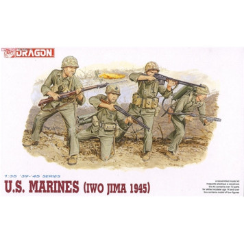 U.S. Marines Iwo Jima 1945 Collectible Soldier Model