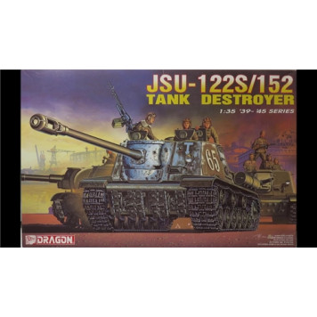 ISU-122S/152 Tank Destroyer Assembly Model