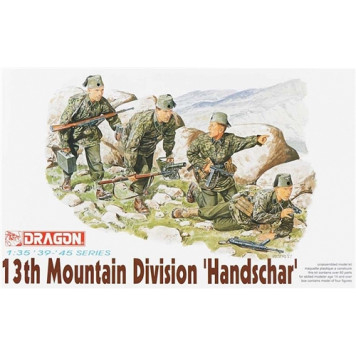 13th Mountain Division &Handschar& German Soldier Model Kit
