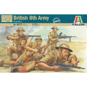British 8th Army Soldier Model Kit