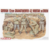 German 12cm Granatwerfer Mortar with Crew - Assembly Model German 12cm Granatwerfer Mortar with Crew - Assembly Model