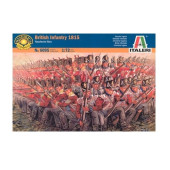 Napoleonic Wars British Infantry 1815 Collectible Soldier Model