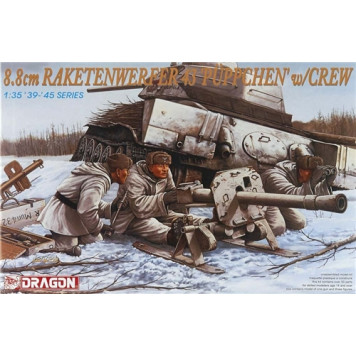 Anti-Tank Grenade Launcher Model Kit with Crew