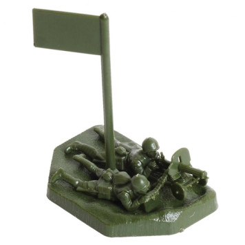 Soviet Maxim Machine Gun Model Kit with Crew 1941-43-3