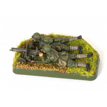 Soviet Maxim Machine Gun Model Kit with Crew 1941-43-4