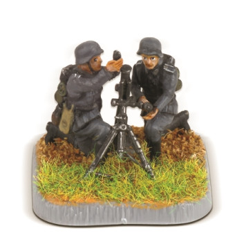 German 81mm Mortar with Crew 1939-1942 Model Kit-3