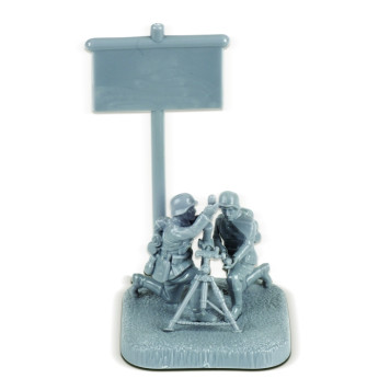 German 81mm Mortar with Crew 1939-1942 Model Kit-5
