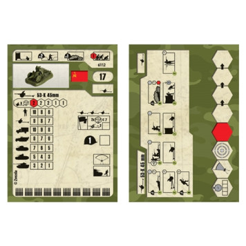 Soviet 45mm Anti-Tank Gun with Crew Model Kit-1