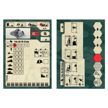 German WWII PaK 36 Anti-Tank Gun with Crew Model Kit-1