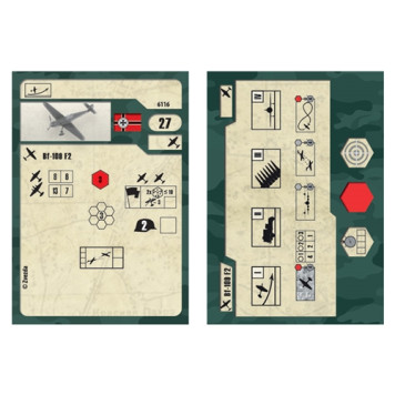 German Fighter "Messerschmitt" BF-109 F2 Plastic Model Kit-2