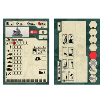 German 20mm Flak 38 Anti-Aircraft Gun with Crew Model Kit-1