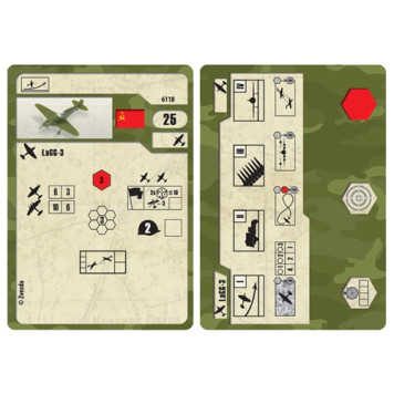 Soviet LaGG-3 Fighter Aircraft Model Kit-2