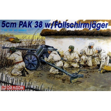 7.5cm PAK 97/38 Artillery Gun Assembly Model