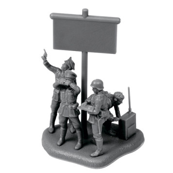 German WWII Staff 1939-1942 Collectible Model Kit-5