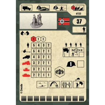 German WWII Staff 1939-1942 Collectible Model Kit-7