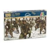 U.S. Infantry Soldiers WWII Winter Uniform Model Kit U.S. Infantry Soldiers WWII Winter Uniform Model Kit