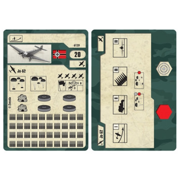 German WWII Junkers Ju-52 Transport Aircraft Model 1932-1945-4