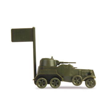 Soviet BA-10 Armored Car Model Kit-3