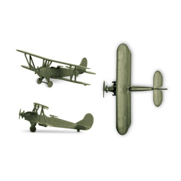 Soviet Night Bomber/Reconnaissance Aircraft Po-2 Model Kit-1