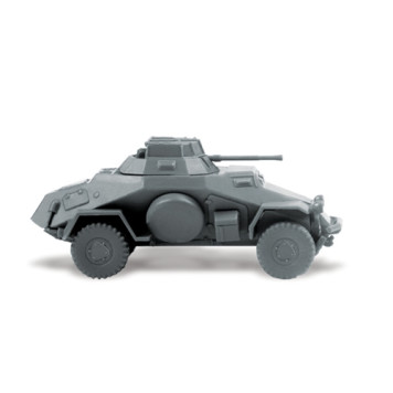 German Sd.Kfz 222 Light Armored Car Model Kit-1