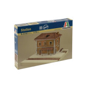 Railroad Station Assembly Model Railroad Station Assembly Model