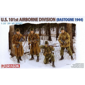 101st Airborne Division Soldiers, Bastogne 1944 - Premium Collectible Model
