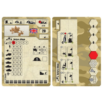 British 40mm Bofors MK-1/2 Anti-Aircraft Gun Model Kit-3