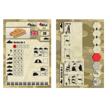 British Matilda II Medium Tank Plastic Model Kit-4