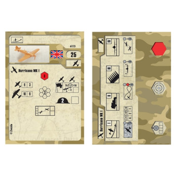 British Hurricane Mk-1 Fighter Model Kit-4