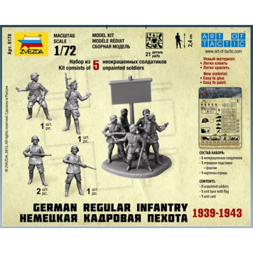 German Infantry Veterans 1939-1943 Model Kit-1