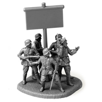 German Infantry Veterans 1939-1943 Model Kit-4