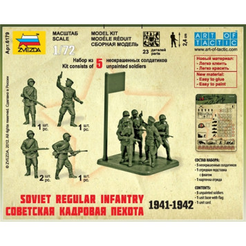 Soviet Infantry Model Kit 1941-1942-2