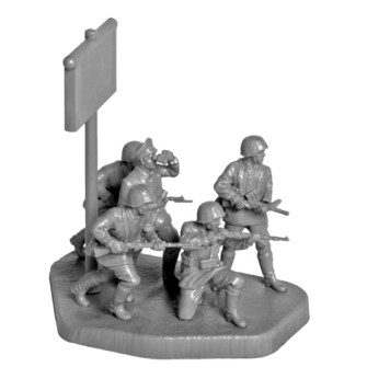 German Elite Infantry 1941-1943 Collectible Model Kit-1