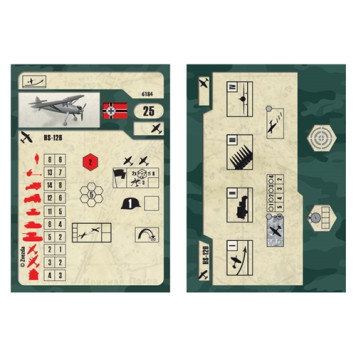 Henschel Hs 126B-1 German Reconnaissance Aircraft Model-2