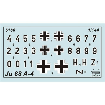 German Bomber "Junkers" Ju-88A4 Scale Model-4