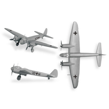 German Bomber "Junkers" Ju-88A4 Scale Model-1