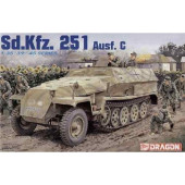 Sd.Kfz. 251/1 Ausf. C Armored Personnel Carrier Model Kit Sd.Kfz. 251/1 Ausf. C Armored Personnel Carrier Model Kit
