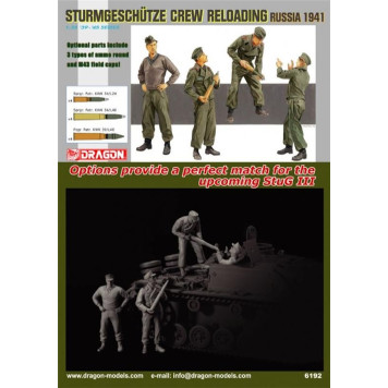 Sturmgeschutze Soldiers Assembly Model