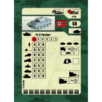German Panther Tank Plastic Model Kit-2