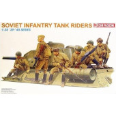 Soviet Infantry Tank Riders Model Kit