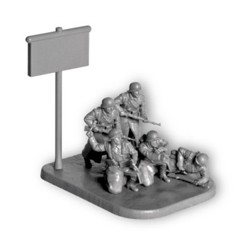 German Infantry Winter Uniform 1941-1945 Model Kit-1
