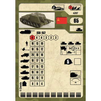 Soviet ISU-152 Assault Gun Plastic Model Kit-6