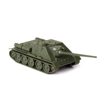 Soviet SU-100 Tank Destroyer Plastic Model Kit 1:100-1
