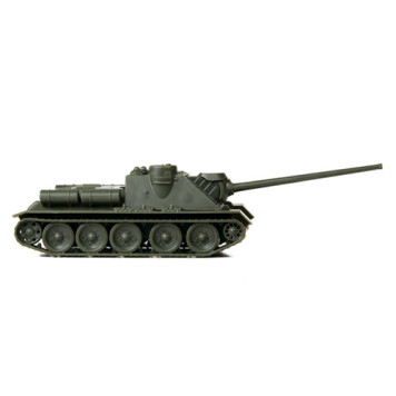 Soviet SU-100 Tank Destroyer Plastic Model Kit 1:100-2
