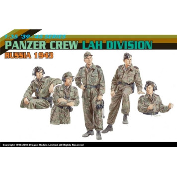 Panzer Crew Lah Division Russia 1943 - WWII Tank Crew Model Kit