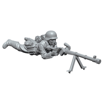 German Anti-Tank Soldiers Model Kit-7