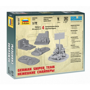 German Sniper Squad Model Kit-2