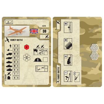 Fairey Battle British Light Bomber Plastic Model Kit-3