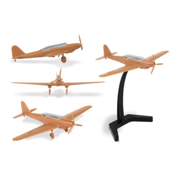 Fairey Battle British Light Bomber Plastic Model Kit-1