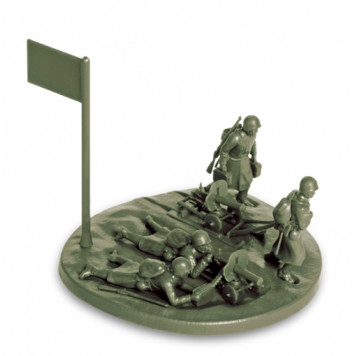Soviet Maxim Machine Gun with Crew 1941-1943 (Winter) Model Kit-3